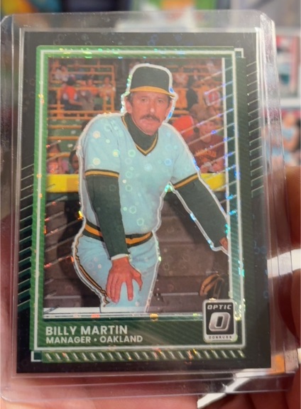 2025 Donruss Optic #68 Billy Martin — front