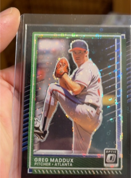 2025 Donruss Optic #9 Greg Maddux — front