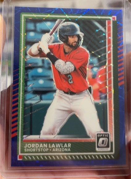 2025 Donruss Optic #70 Jordan Lawlar — front
