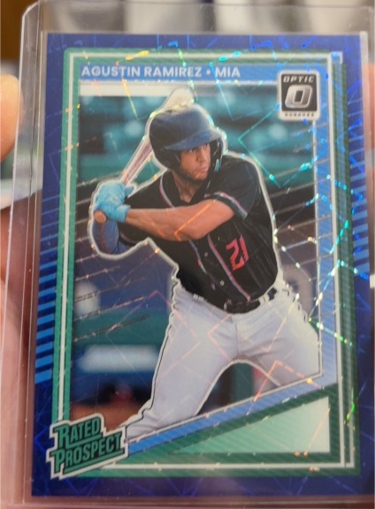2025 Donruss Optic #113 Agustin Ramirez — front