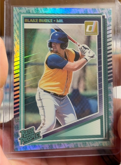 2025 Donruss #179 Blake Burke — front