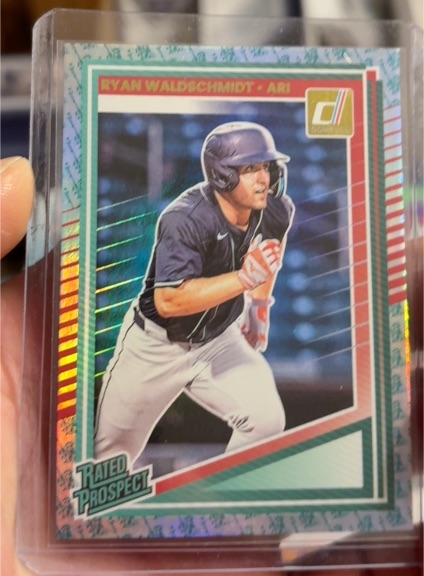 2025 Donruss Rated Prospect #169 Ryan Waldschmidt — front