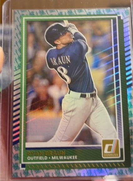 2025 Donruss #59 Ryan Braun — front