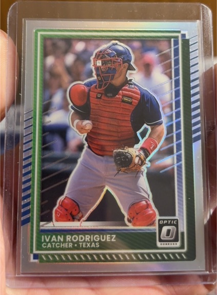 2025 Donruss Optic #21 Ivan Rodriguez — front