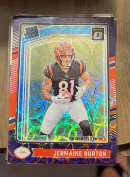 2024 Panini Donruss Optic #251 Jermaine Burton — front