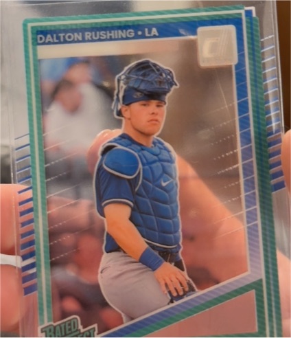 2025 Donruss #125 Dalton Rushing — front