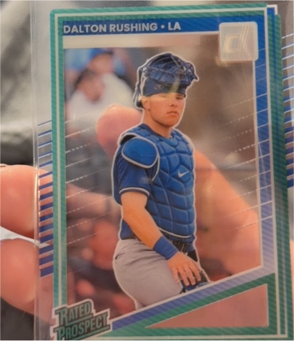 2025 Donruss #125 Dalton Rushing — front