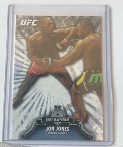 2012 Topps UFC Bloodlines #75 Jon Jones — front