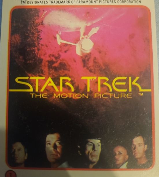 1979 Topps Star Trek The Motion Picture #1 Title Card — front
