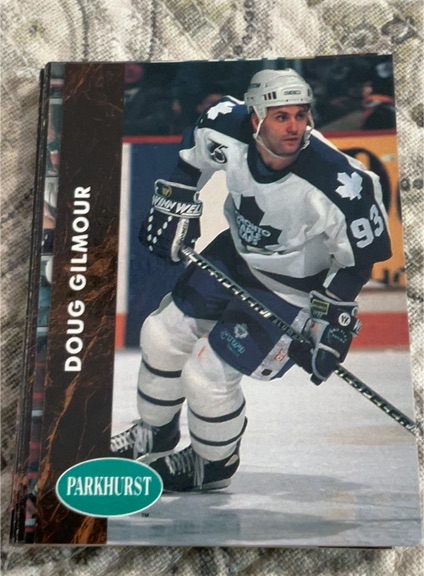 1991-92 Parkhurst #396 Doug Gilmour — front