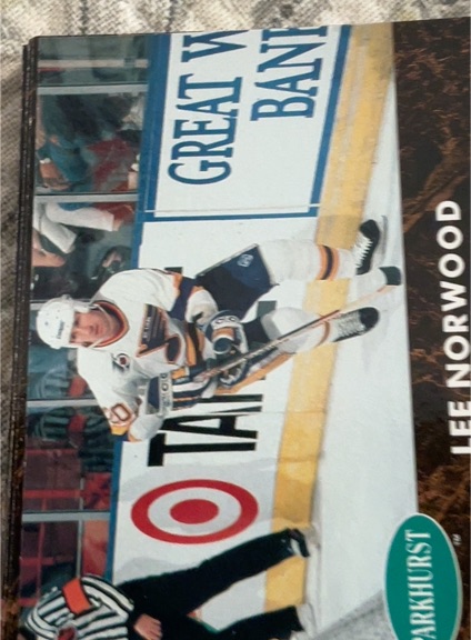 1991-92 Parkhurst #373 Lee Norwood — front