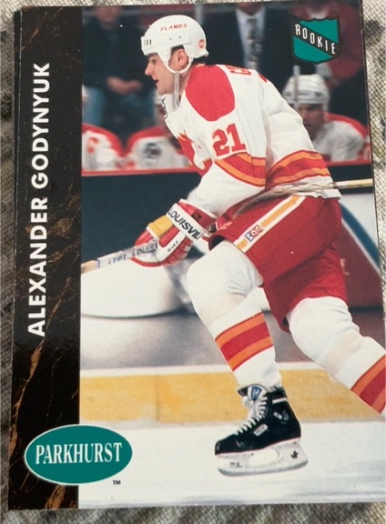 1991-92 Parkhurst #248 Alexander Godynyuk — front