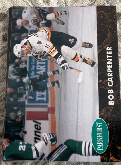 1991-92 Parkhurst #226 Bob Carpenter — front