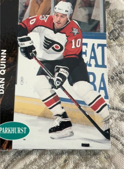 1991-92 Parkhurst #10 Dan Quinn — front