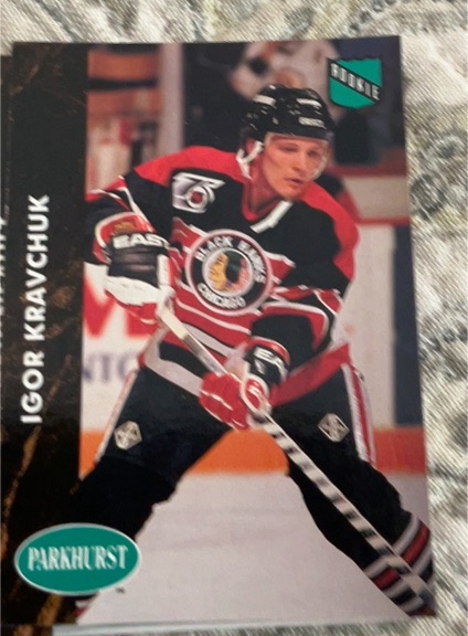 1991-92 Parkhurst #257 Igor Kravchuk — front