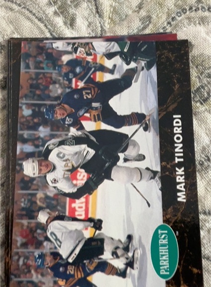 1991-92 Parkhurst #304 Mark Tinordi — front