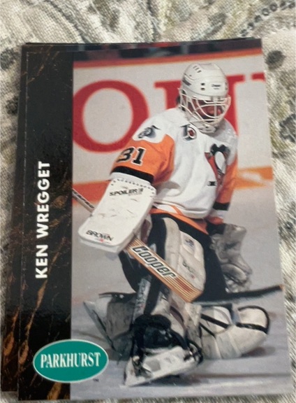 1991-92 Parkhurst #357 Ken Wregget — front