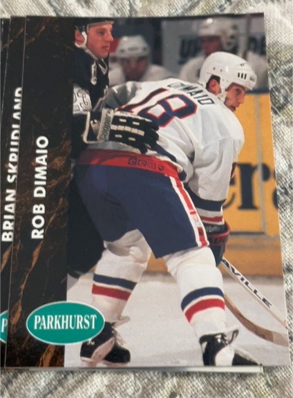 1991 Parkhurst #325 Rob DiMaio — front