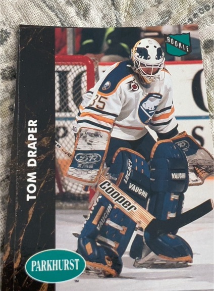 1991-92 Parkhurst #240 Tom Draper — front