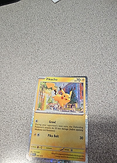 2023 Pokémon Paldea Evolved #062 Pikachu — front