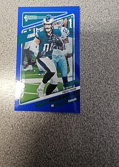 2021 Donruss #187 Dallas Goedert — front