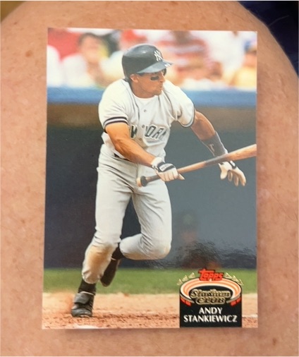 1992 Topps Stadium Club #725 Andy Stankiewicz — front