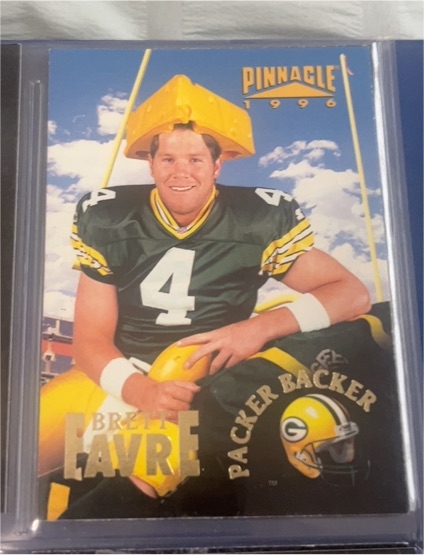 1996 Pinnacle #200 Brett Favre — front