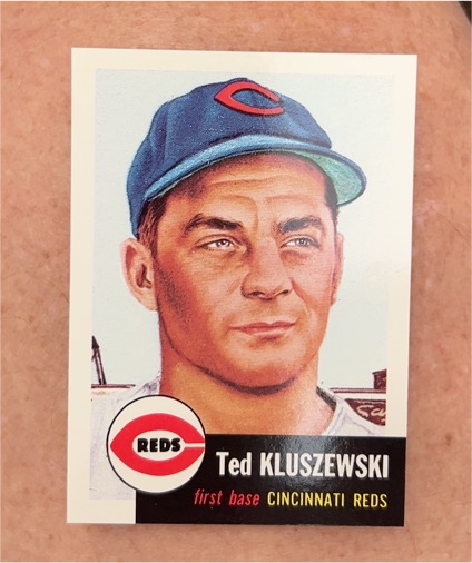 1991 Topps Archives 1953 #162 Ted Kluszewski — front