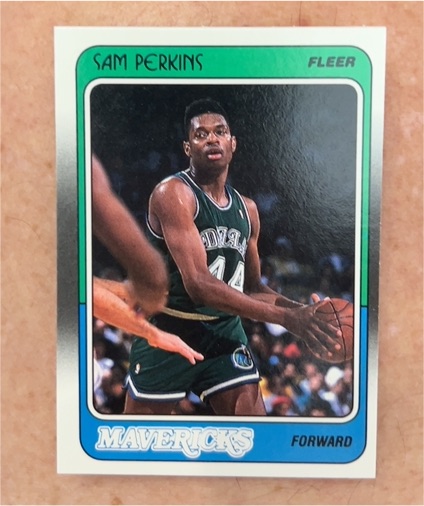 1988-89 Fleer #31 Sam Perkins — front