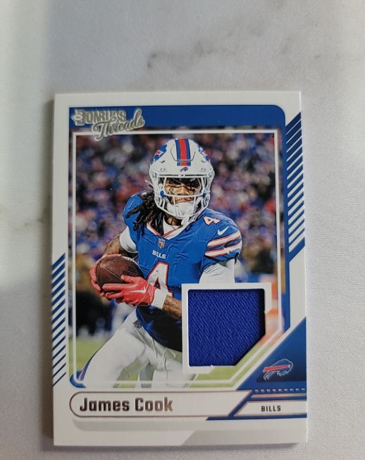 2024 Panini Donruss Threads #DTH-JCO James Cook — front