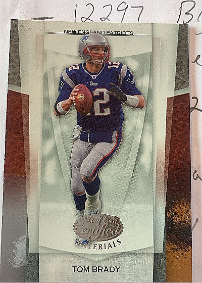 2007 Leaf Certified Materials #84 Tom Brady — front