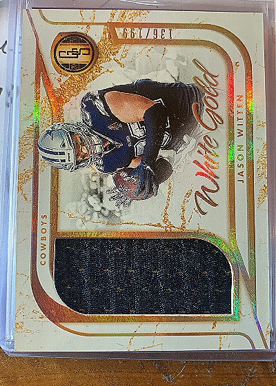 2020 Panini Gold Standard White Gold #WG7 Jason Witten — front