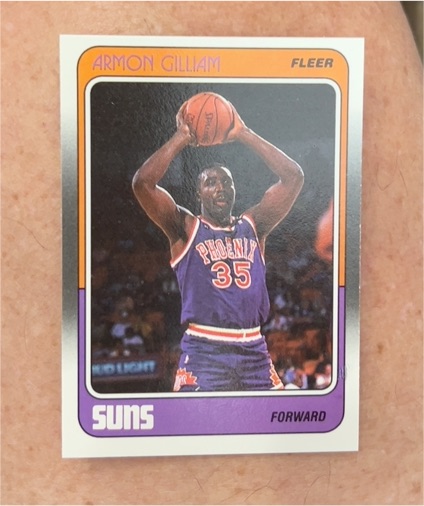 1988-89 Fleer #89 Armon Gilliam — front