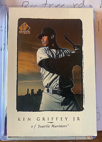1998 Upper Deck SP Authentic #180 Ken Griffey Jr. — front