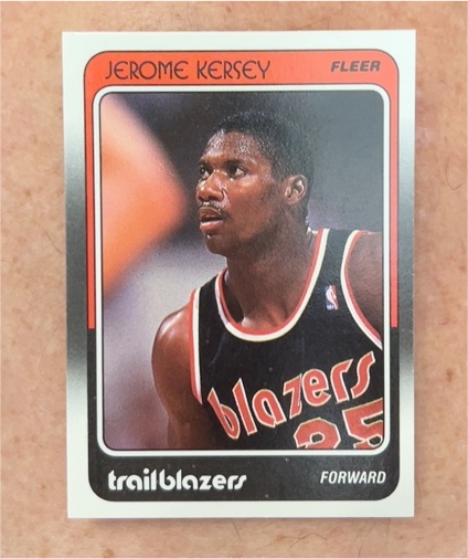 1988-89 Fleer #95 Jerome Kersey — front