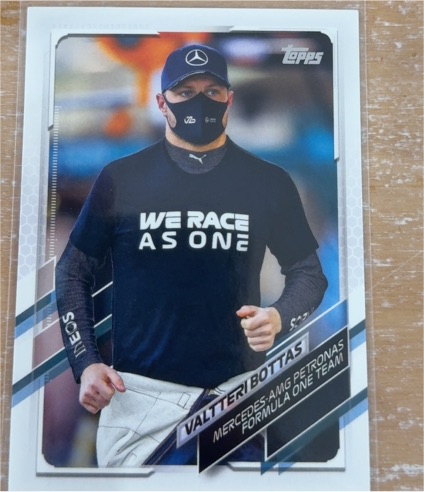 2021 Topps Formula 1 #44 Valtteri Bottas — front