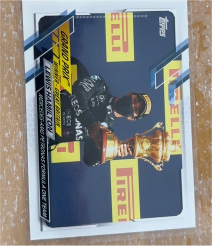 2021 Topps Formula 1 #141 Lewis Hamilton Grand Prix Winner — front