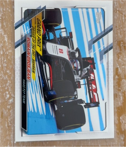 2021 Topps Formula 1 #157 Romain Grosjean Haas F1 Team — front