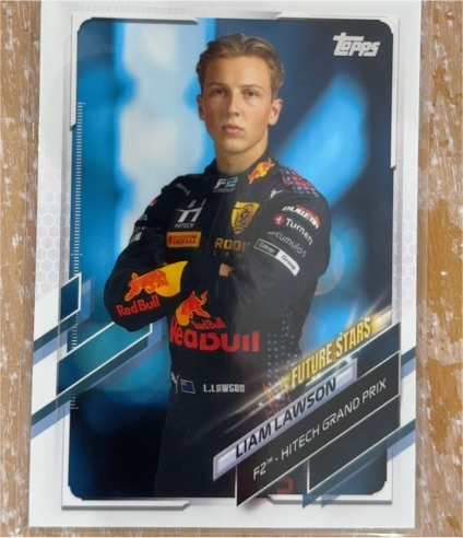 2021 Topps Formula 1 #69 Liam Lawson Future Stars — front