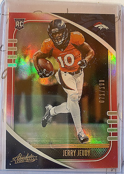 2020 Panini Absolute #157 Jerry Jeudy — front