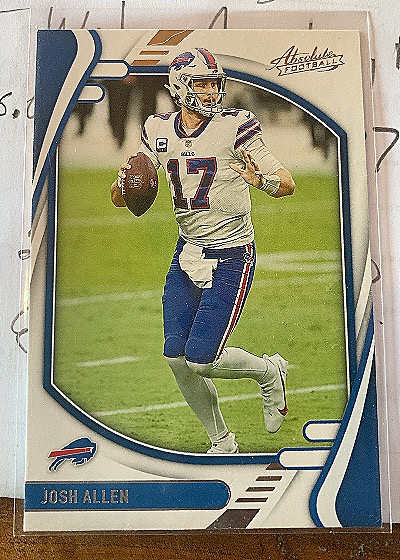 2021 Panini Absolute #36 Josh Allen — front