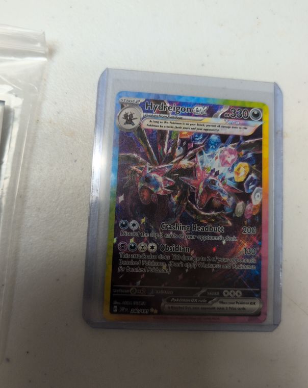 2024 Pokemon Surging Sparks #240 Hydreigon ex — front