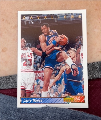 1992-93 Upper Deck #281 Larry Nance — front
