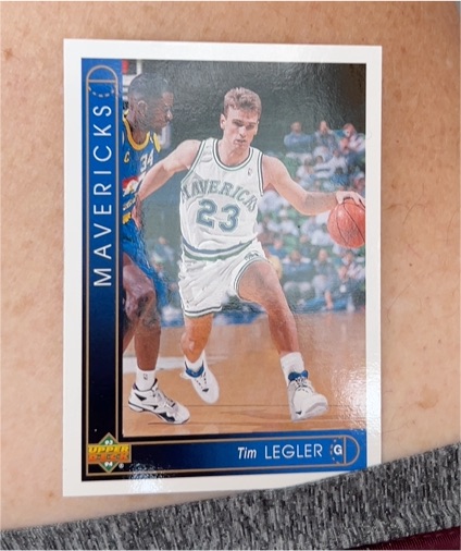 1993-94 Upper Deck #152 Tim Legler — front
