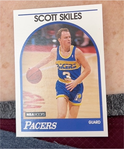 1989-90 NBA Hoops #249 Scott Skiles Indiana Pacers — front