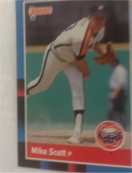 1988 Donruss #112 Mike Scott Houston Astros — front