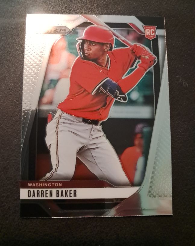 2025 Panini Prizm #130 Darren Baker — front