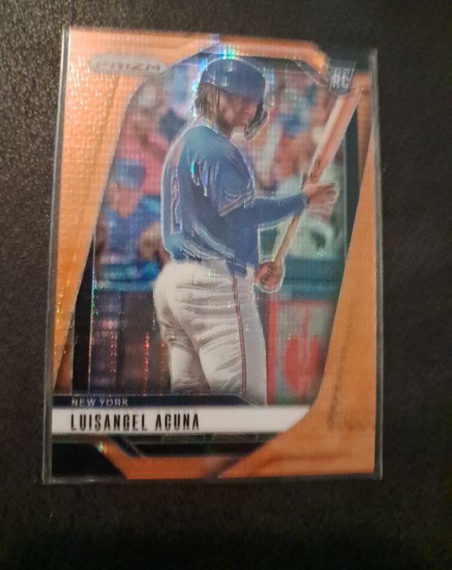 2025 Panini Prizm # Luisangel Acuna — front