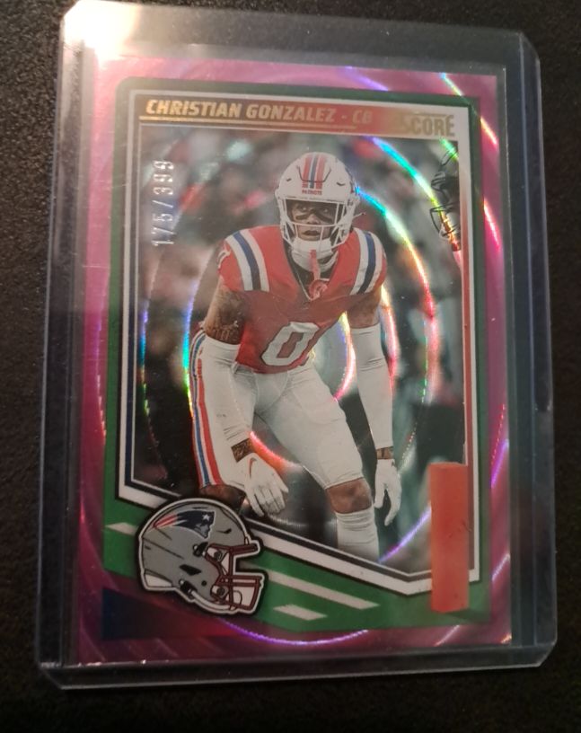 2025 Panini Score #151 Christian Gonzalez — front