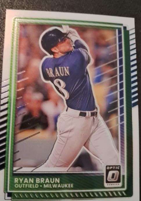 2025 Donruss Optic #59 Ryan Braun — front